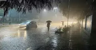 Heavy Rain Lashes Guwahati, Disrupts Normal Life