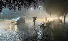 Heavy Rain Lashes Guwahati, Disrupts Normal Life