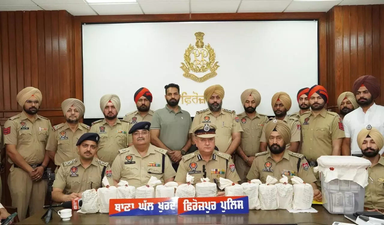 Punjab Police Cracks Down on Narco-Hawala Nexus, Arrests 3 with 12.07 Kg Heroin Punjab Police Cracks Down on Narco-Hawala Nexus, Arrests 3 with 12.07 Kg Heroin