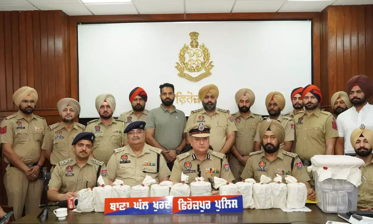Punjab Police Cracks Down on Narco-Hawala Nexus, Arrests 3 with 12.07 Kg Heroin