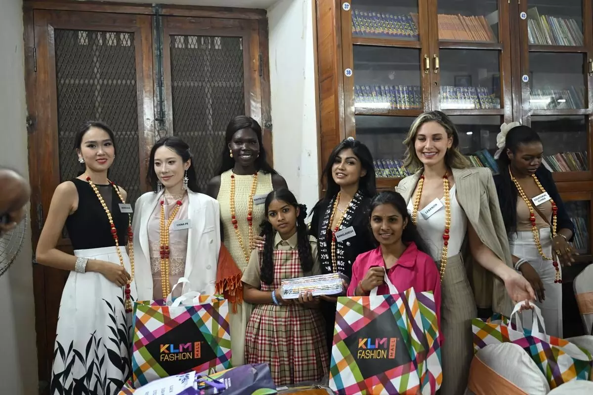 Miss World 2025 Contestants Unite in Hyderabad to Support 200 Orphaned Children with Rs 50 Lakh Aid Package Miss World 2025 Contestants Unite in Hyderabad to Support 200 Orphaned Children with Rs 50 Lakh Aid Package