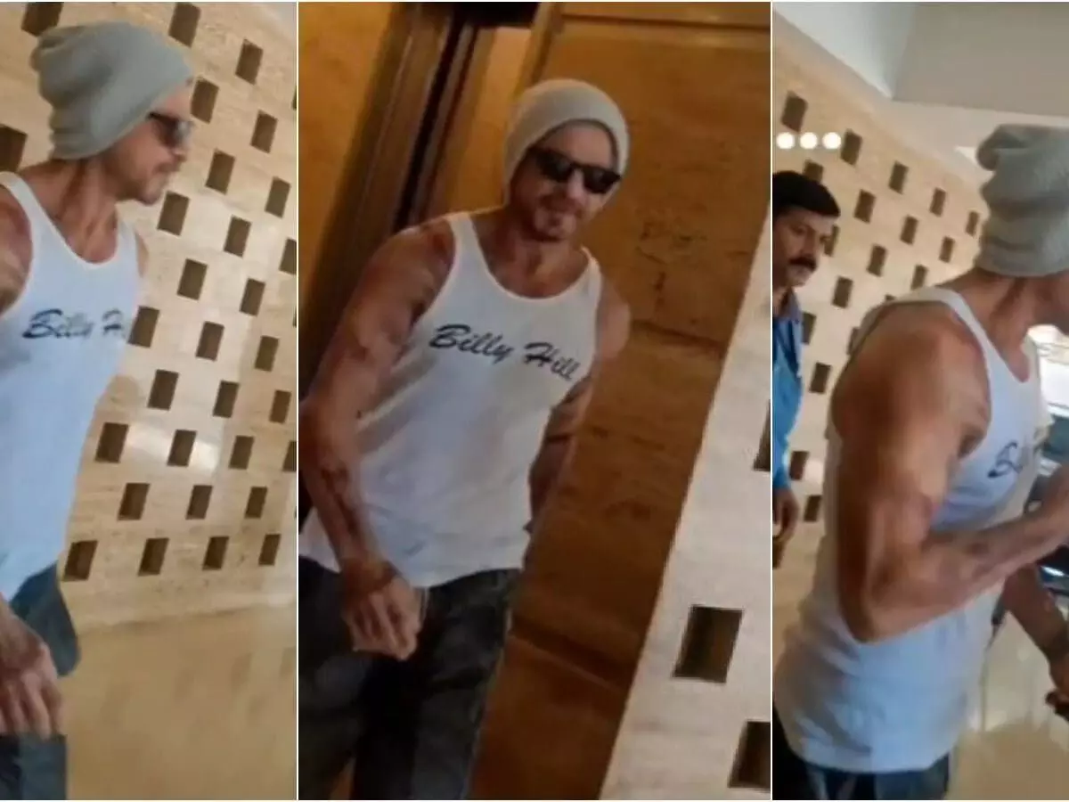 Shah Rukh Khan Shows Off Ripped Physique and Arm Tattoos in New Video; Fans Speculate Its His Look for King