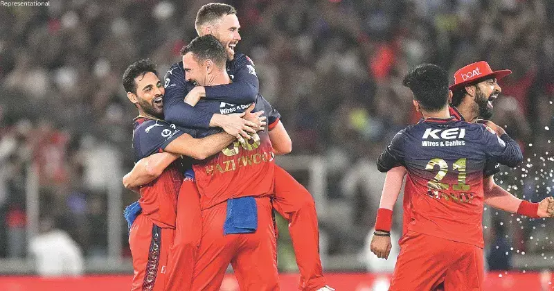 Ee Saala Cup Namdu! - Virat Kohli Leads RCBs Historic IPL Victory Celebration at Chinnaswamy Stadium