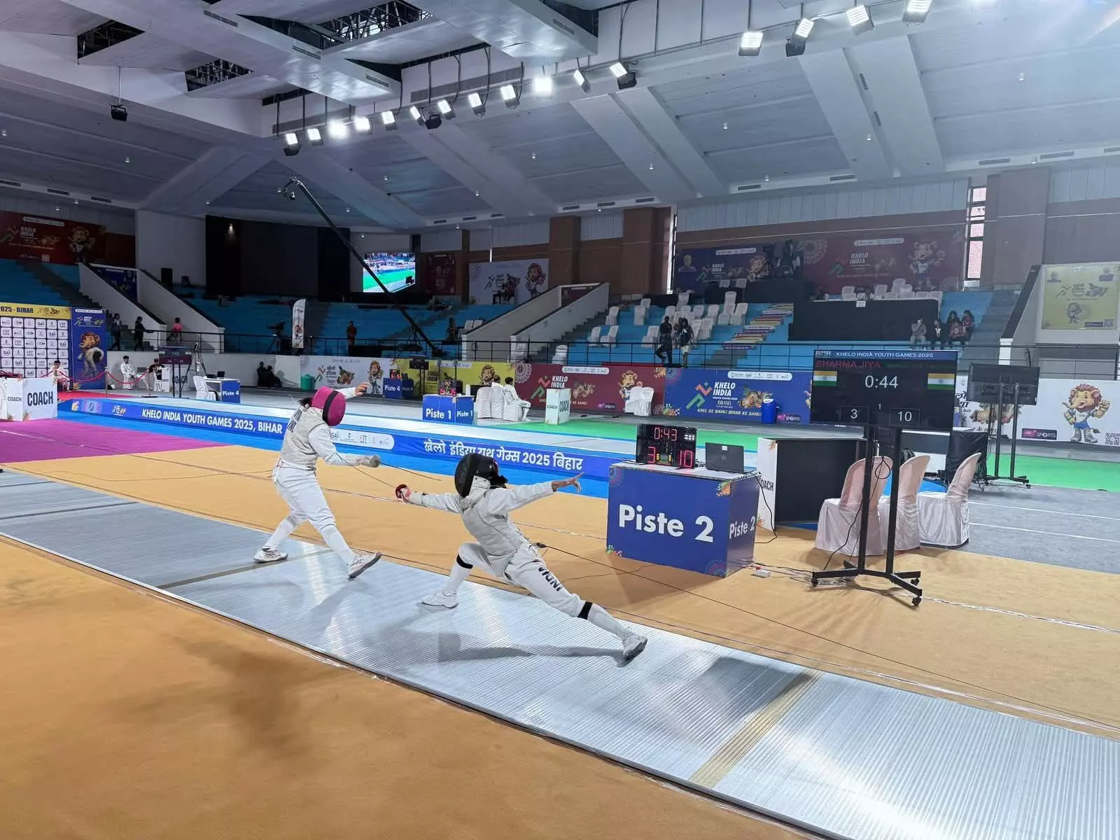 Two Bihar Fencers Selected as Khelo India Athletes for High Performance Training Two Bihar Fencers Selected as Khelo India Athletes for High Performance Training