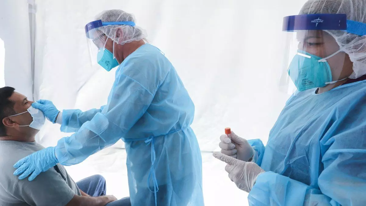 India’s Active Covid Cases Near 6,500 as New XFG Variant Spreads India’s Active Covid Cases Near 6,500 as New XFG Variant Spreads