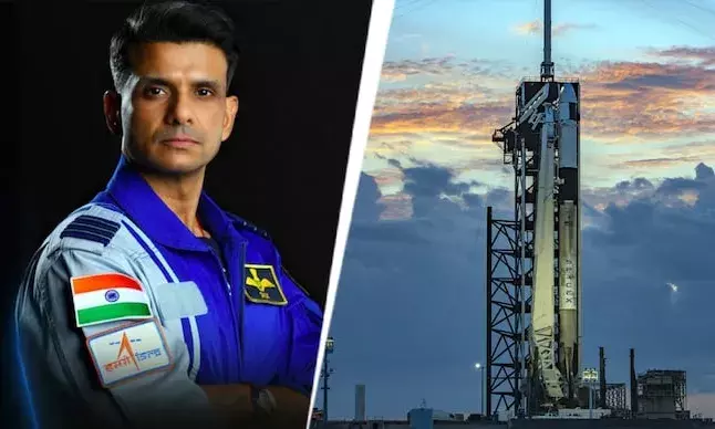 Launch of Indian astronaut’s mission to Space Station delayed due to bad weather