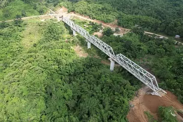 Mizoram Capital Aizawl Connected to National Railway Network for First Time in History Mizoram Capital Aizawl Connected to National Railway Network for First Time in History
