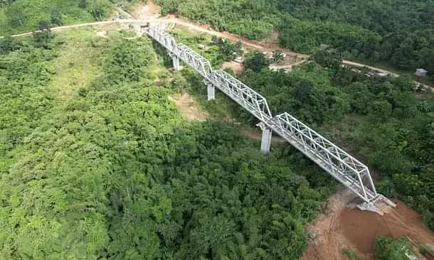 Mizoram Capital Aizawl Connected to National Railway Network for First Time in History