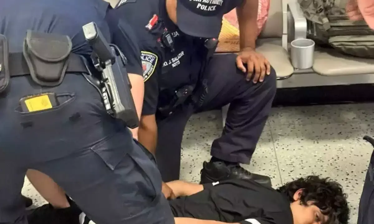 Indian Man Wrestled, Handcuffed, and Detained at Newark Airport for Illegal Entry into US