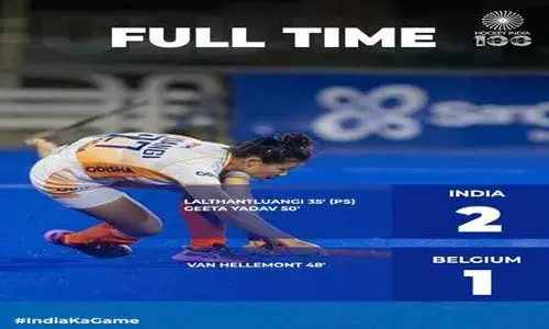 Indian Junior Womens Hockey Team Defeats Belgium 2-1 in European Tour