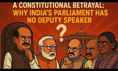 The Urgent Need to Elect a Lok Sabha Deputy Speaker: A Constitutional and Democratic Imperative The Urgent Need to Elect a Lok Sabha Deputy Speaker: A Constitutional and Democratic Imperative