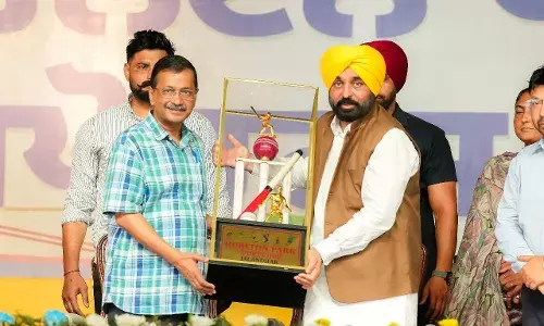 Punjab CM Mann and Kejriwal Launch Rs 78 Crore Burlton Park Sports Hub to Combat Drug Menace