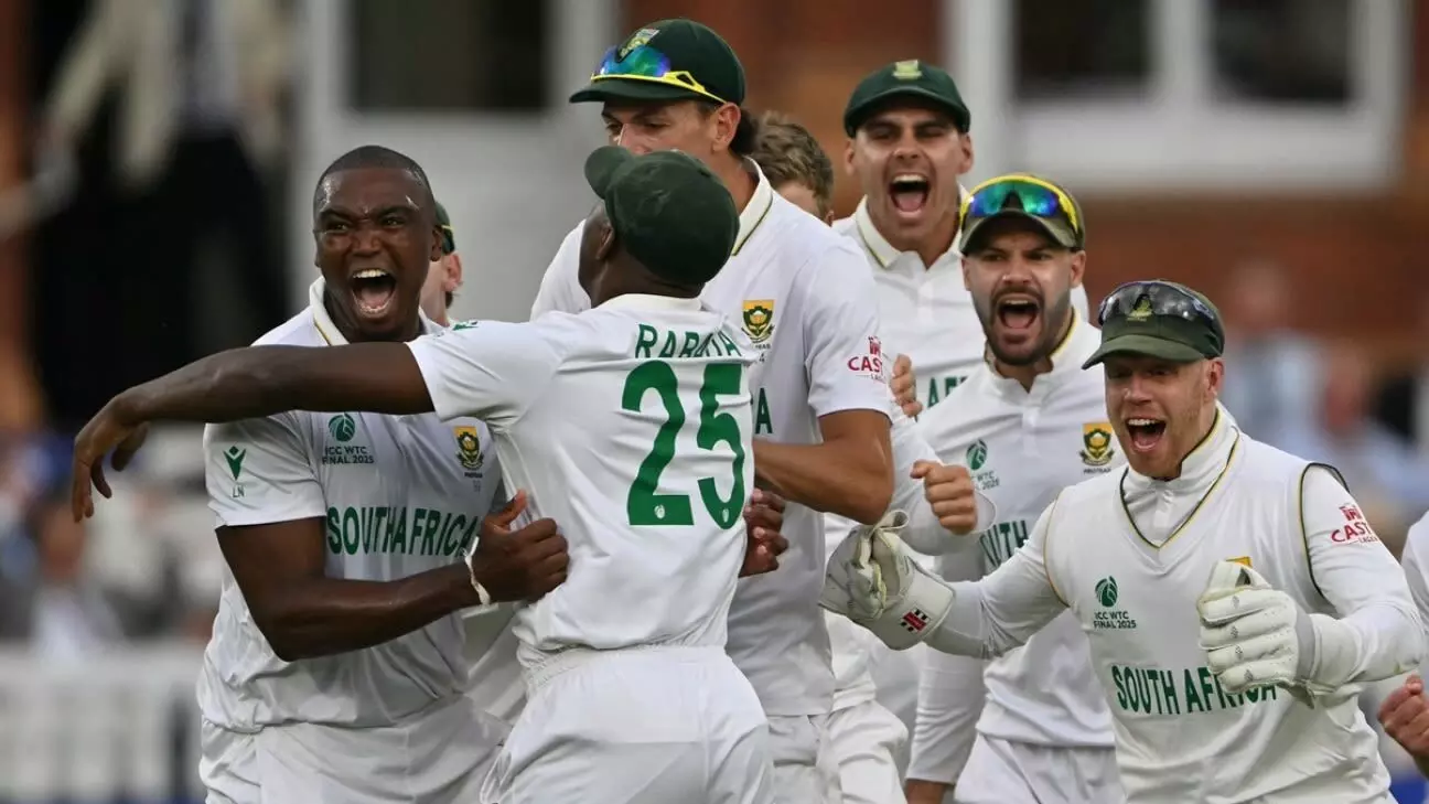 Thrilling Encounters: South Africa vs Australia in the WTC Final at Lords Thrilling Encounters: South Africa vs Australia in the WTC Final at Lords
