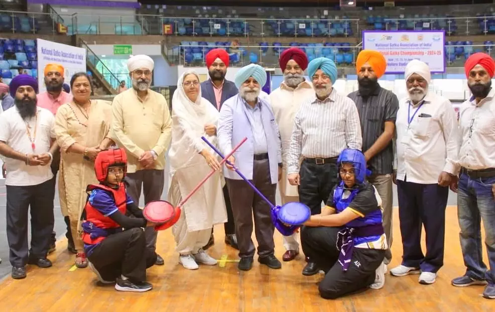 Punjab dominates 12th National Gatka Championship; Girls and boys teams clinch overall trophies