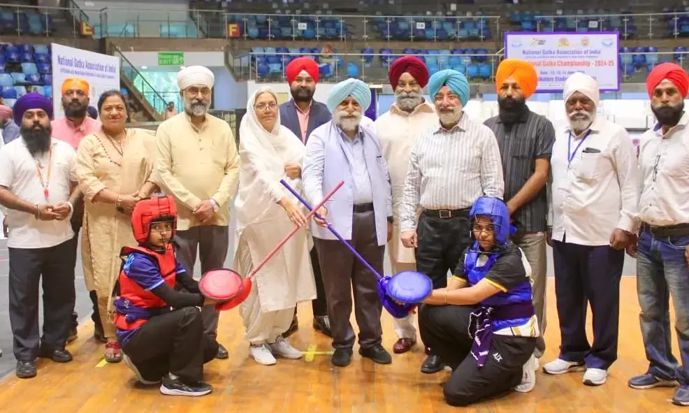 Punjab dominates 12th National Gatka Championship; Girls and boys teams clinch overall trophies