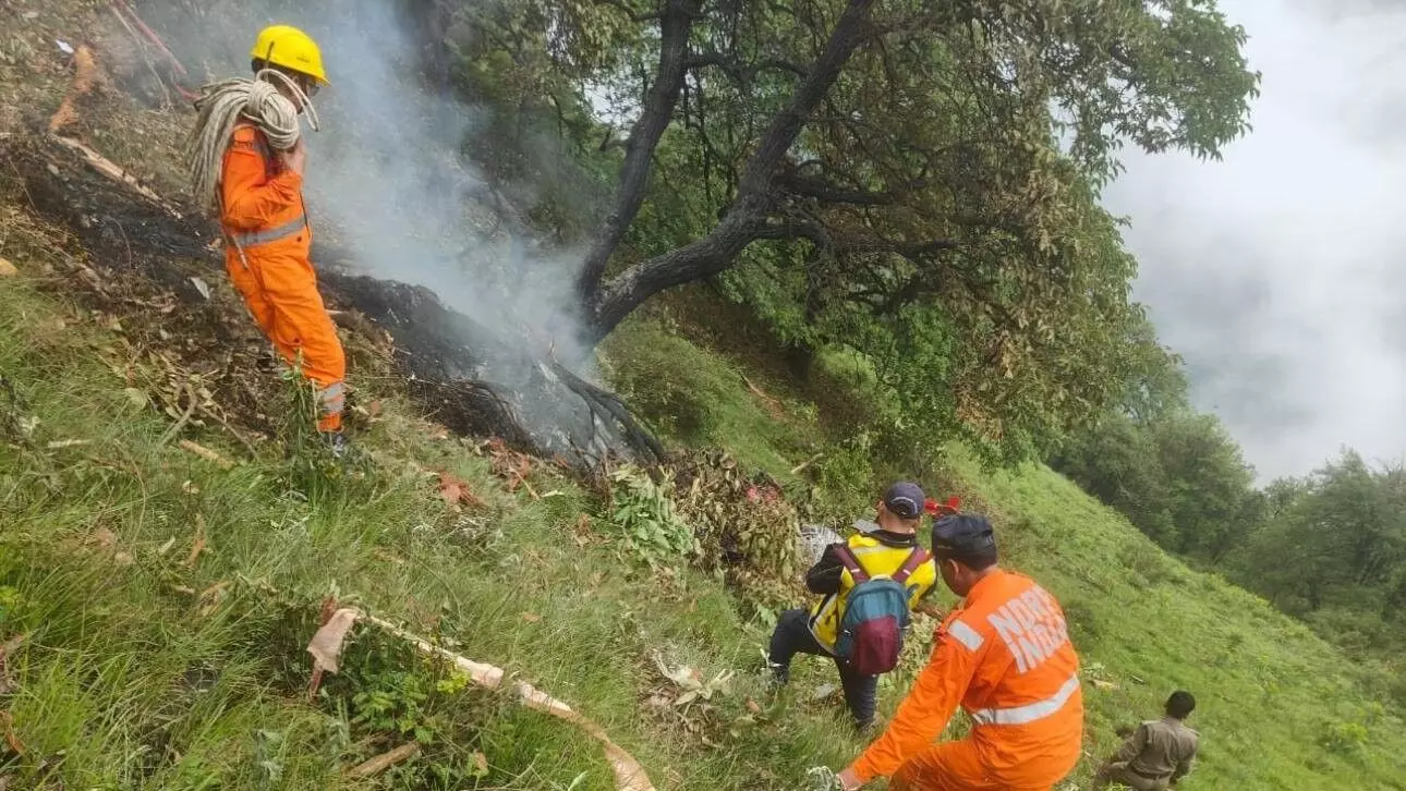Kedarnath Helicopter Tragedy: 7 Killed in Crash Near Shrine — Fifth Incident in Two Months Kedarnath Helicopter Tragedy: 7 Killed in Crash Near Shrine — Fifth Incident in Two Months