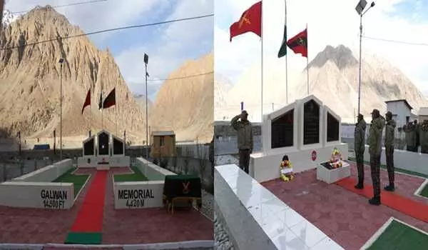 Army Observes Galwan Day to Remember Soldiers Who Made Supreme Sacrifice