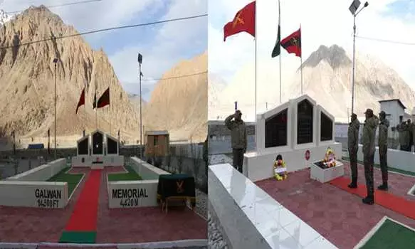 Army Observes Galwan Day to Remember Soldiers Who Made Supreme Sacrifice