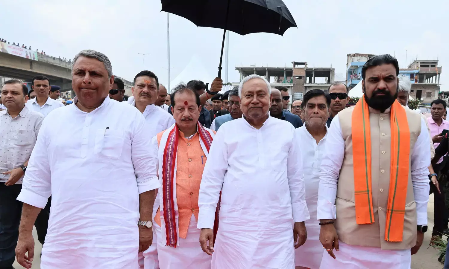 Nitish Kumar Inaugurates Rs 1,105 Crore Elevated Road Section in Patna