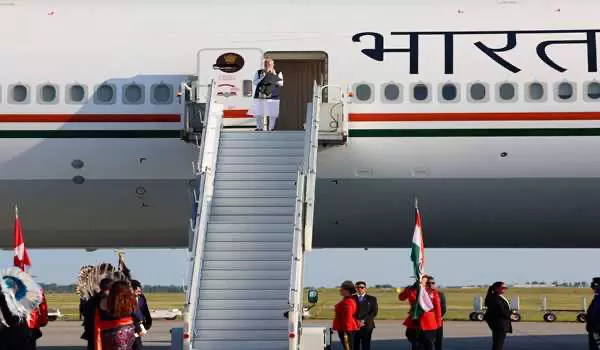 PM Modi Arrives in Calgary for G7 Summit, Pledges to Voice Global South PM Modi Arrives in Calgary for G7 Summit, Pledges to Voice Global South