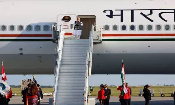 PM Modi Arrives in Calgary for G7 Summit, Pledges to Voice Global South