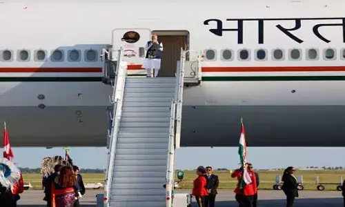 PM Modi Arrives in Calgary for G7 Summit, Pledges to Voice Global South