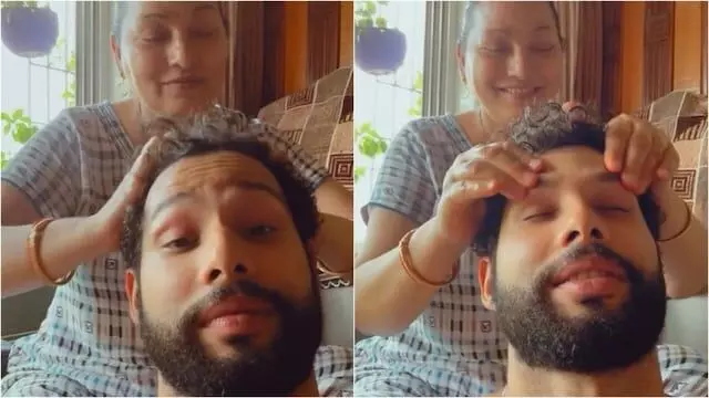 Siddhant Chaturvedi Gets ‘Natural Botox’ from Mom During Champi Session; Fans Adore Their Bhojpuri Banter Siddhant Chaturvedi Gets ‘Natural Botox’ from Mom During Champi Session; Fans Adore Their Bhojpuri Banter