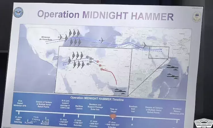 Operation Midnight Hammer: US Reveals How It Hit Iran’s Nuclear Sites in Just 25 Minutes