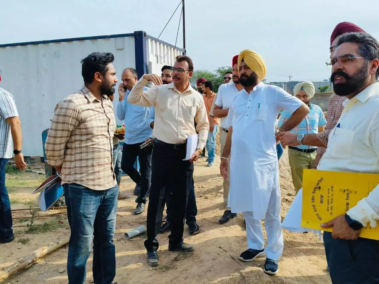 Punjab Minister Reprimands Officials Over Slow Progress on Airport Road Project