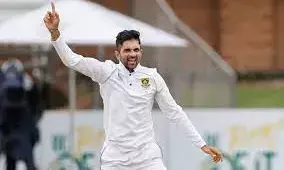 Keshav Maharaj makes history in debut Test as South Africa captain, sets new record for Proteas spinner