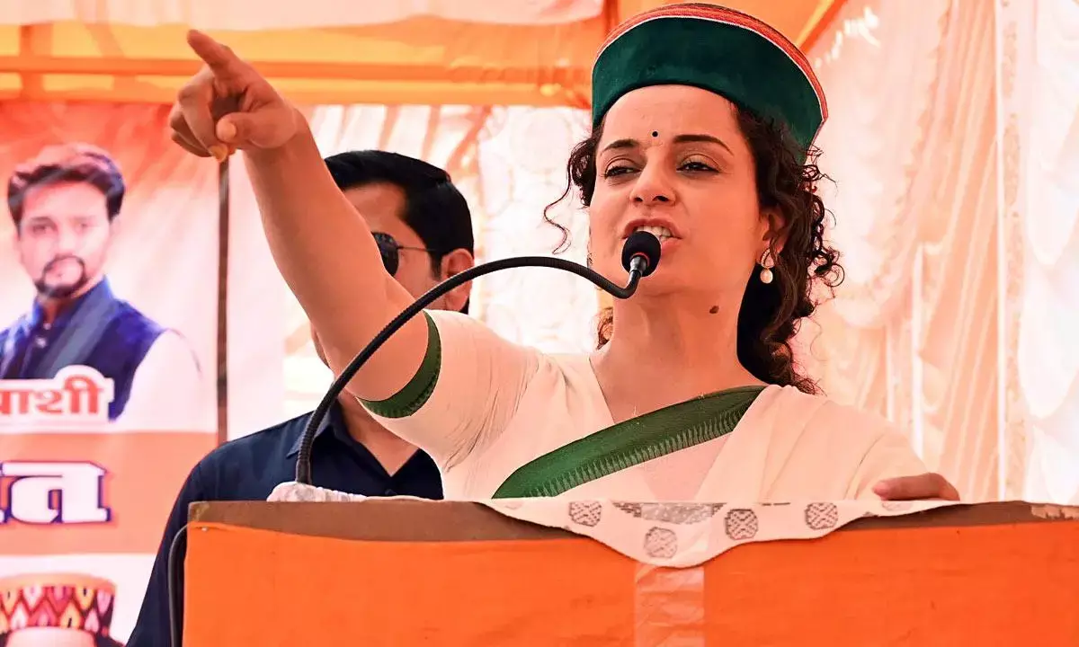 After facing criticism, Kangana Ranaut blames ex-CM Jairam Thakur for her absence from flood-hit Mandi