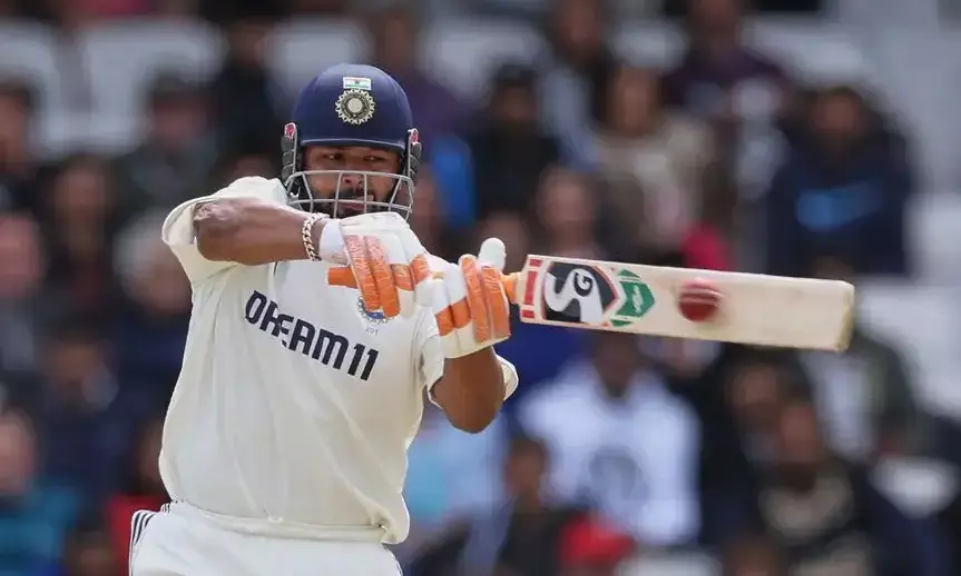 Pant Breaks Sixes Record in England with Trademark Flair