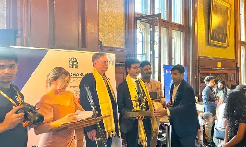 Indian Teen Prodigy Apurva Pandey Honored Among Worlds Top 100 Child Geniuses at British Parliament