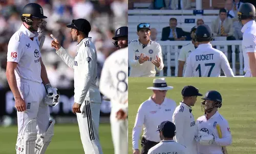 Mohammed Siraj Clashes with Ben Duckett in Fiery Send-Off as Tensions Flare on Day 4; Umpire Intervenes Quickly