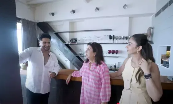 Farah Khan jokes about Jackky Bhagnani: He used to have 10 floors, now only 5 are left!