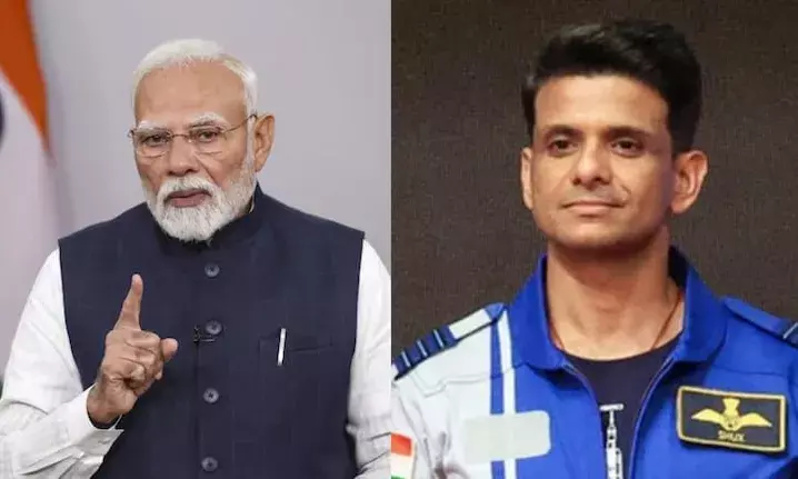 PM Modi welcomes Shubhanshu Shukla back to Earth, says he has ‘inspired a billion dreams’
