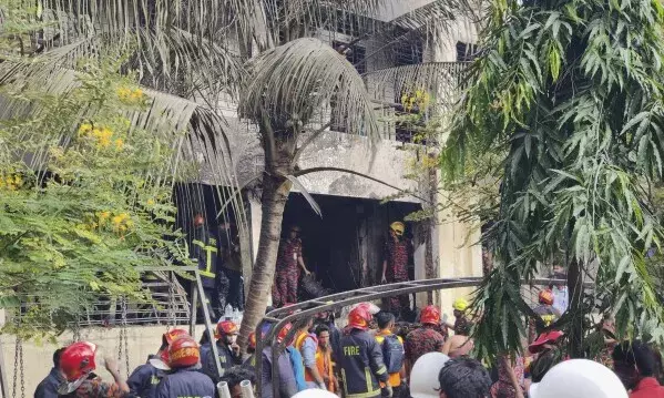 Bangladesh Air Force Jet Crashes into School in Dhaka, Killing 19; Muhammad Yunus Offers Condolences