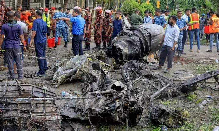 Dhaka plane crash: Death toll rises to 27, including 25 children