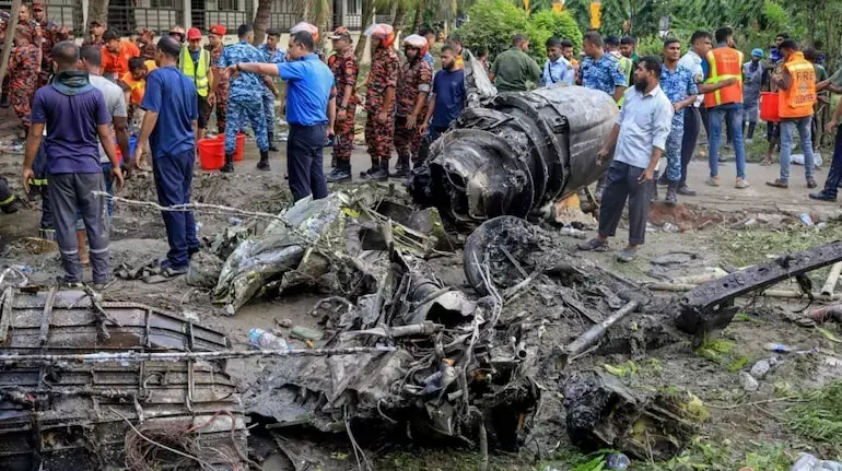 Dhaka plane crash: Death toll rises to 27, including 25 children