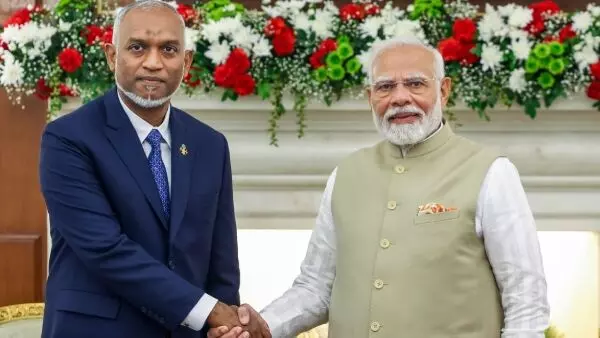 With Muizzu by his side, PM Modi receives 21-gun salute at Maldives Independence Day celebrations