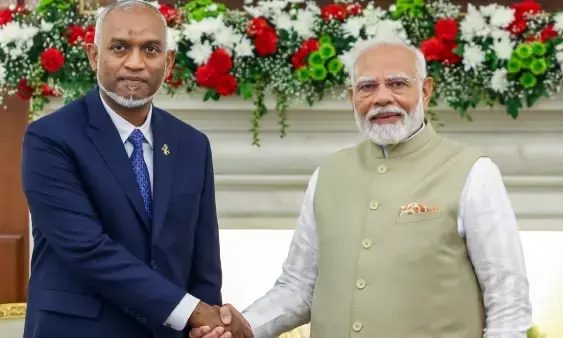 With Muizzu by his side, PM Modi receives 21-gun salute at Maldives Independence Day celebrations