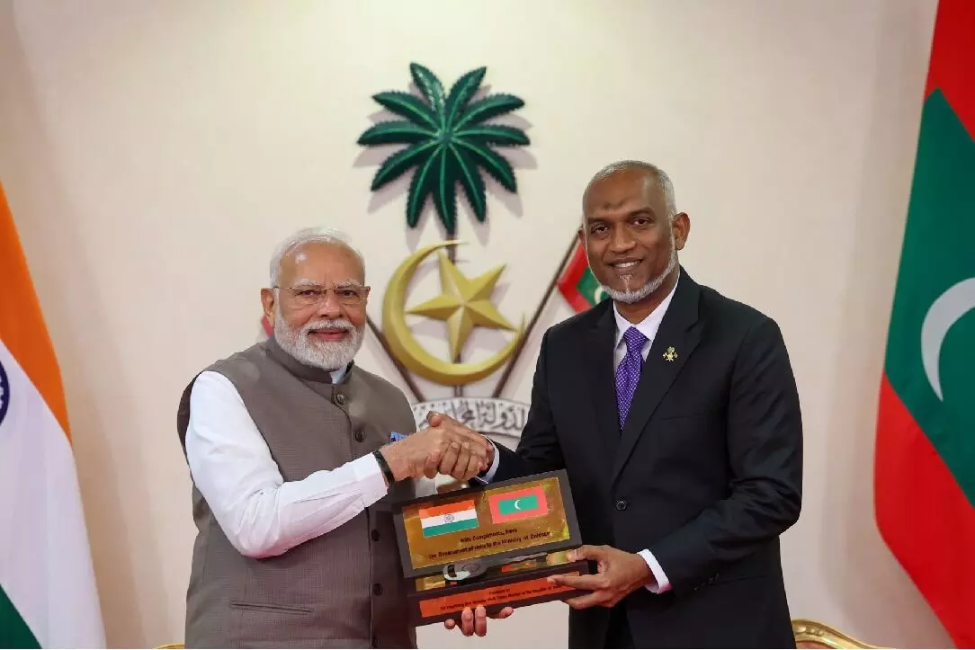 PM Modi Attends Maldives’ 60th Independence Day Celebrations, Signals Thaw in Ties PM Modi Attends Maldives’ 60th Independence Day Celebrations, Signals Thaw in Ties