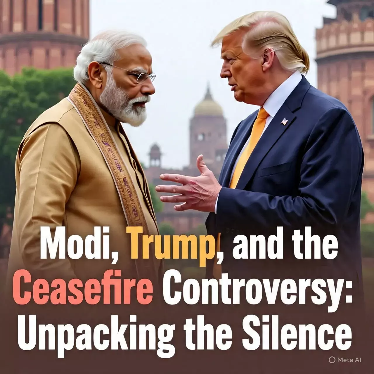 Between Silence and Storm: Modi, Trump, and the Battle for Truth in South Asias Ceasefire Saga