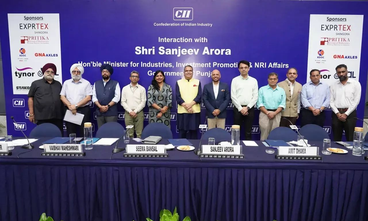 Cabinet Minister Sanjeev Arora meets industrialists in CII event, invites industry feedback and collaboration to strengthen policy implementation