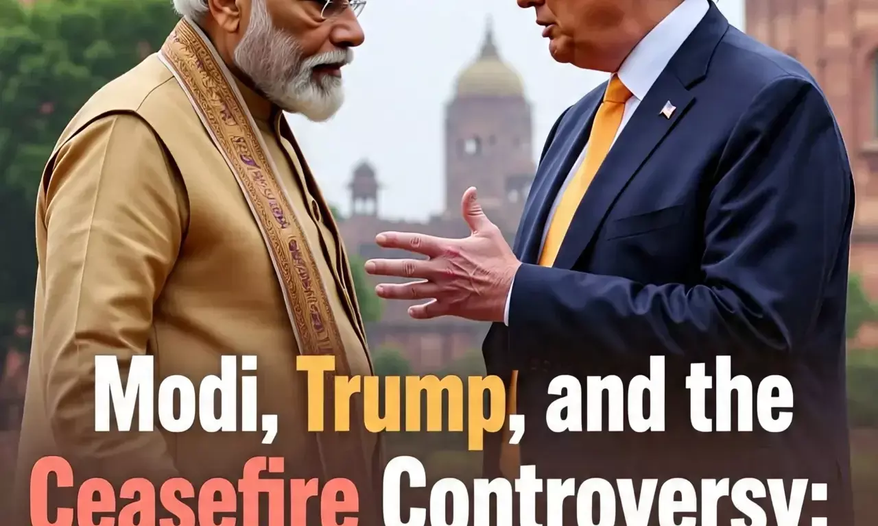 Between Silence and Storm: Modi, Trump, and the Battle for Truth in South Asias Ceasefire Saga
