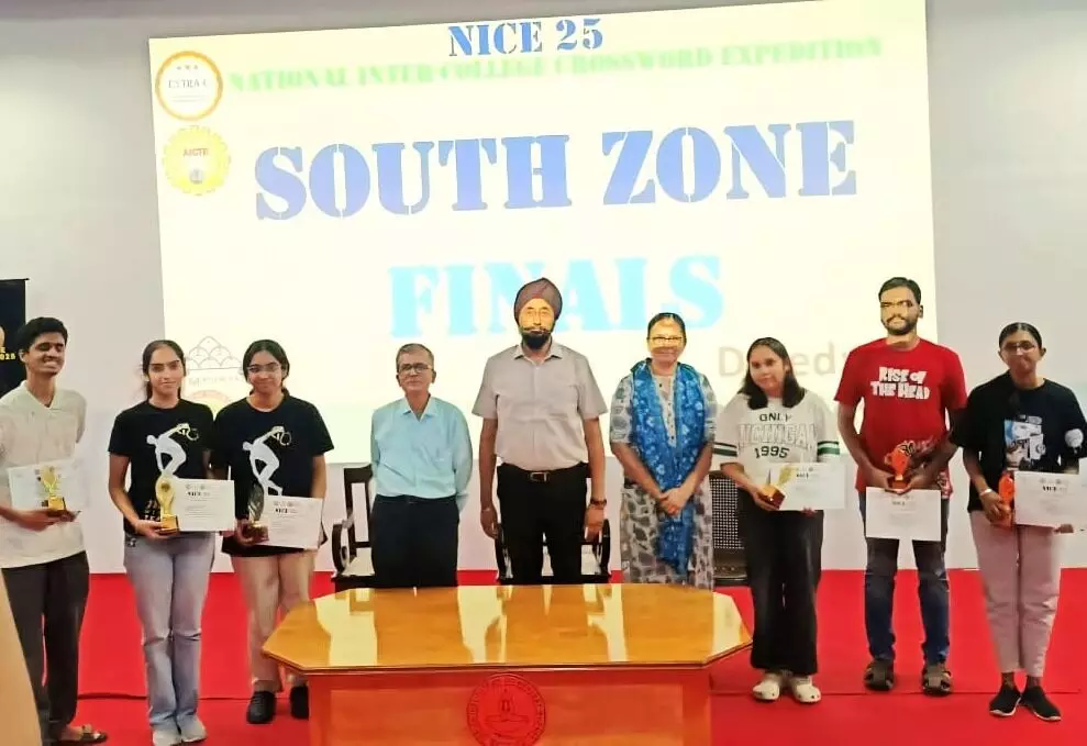 IIT Madras Dominates South Zone Crossword Finals, Claims Top Two Spots