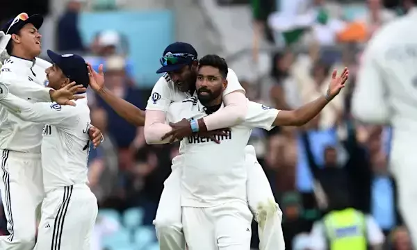 India Pull Off Thrilling Win at The Oval to Level Series 2-2