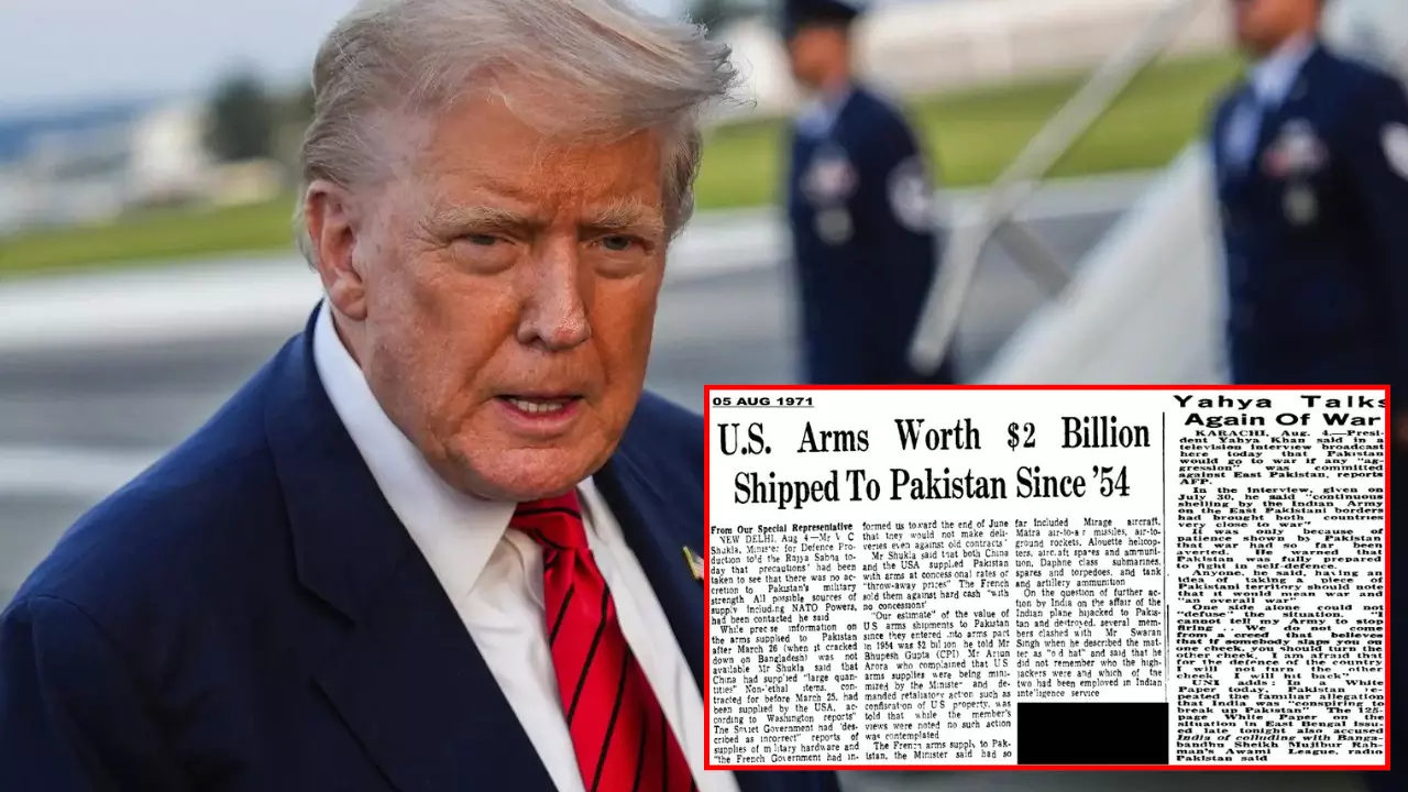 Indian Army Recalls 1971 US-Pakistan Ties Amid New Tariff Threats from Trump