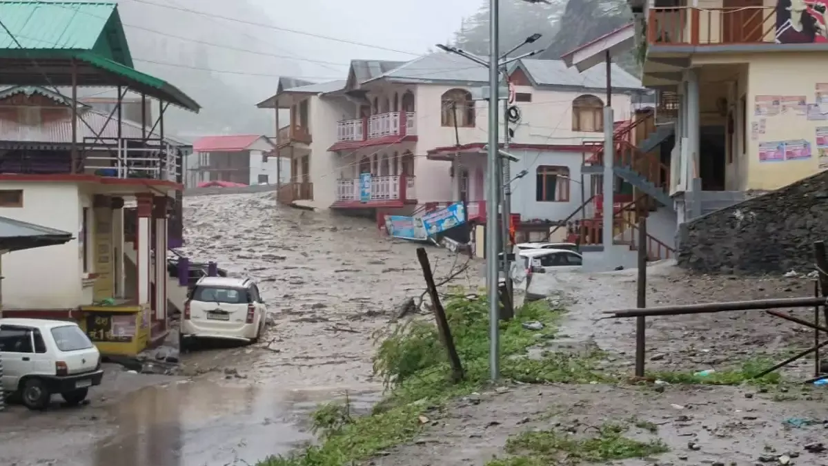 Uttarakhand Cloudburst: Flash Floods Sweep Dharali Village, 4 Dead, Several Missing