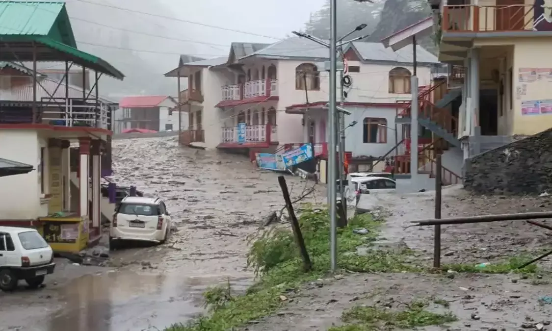 Uttarakhand Cloudburst: Flash Floods Sweep Dharali Village, 4 Dead, Several Missing